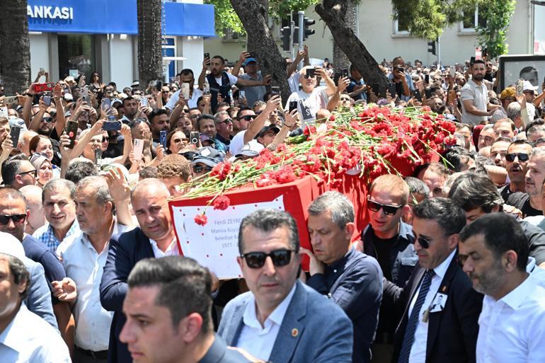 Ferdi Zeyrek, Manisada son yolculuğuna uğurlandı