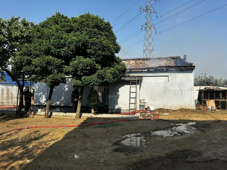 İzmirde yangın; minik Muhammet’in durumu ağır, mahsur kalan kedi kurtarıldı