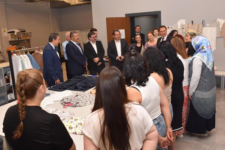 Kadın yükümlülere yönelik meslek edindirme programının sertifika töreni gerçekleştirildi