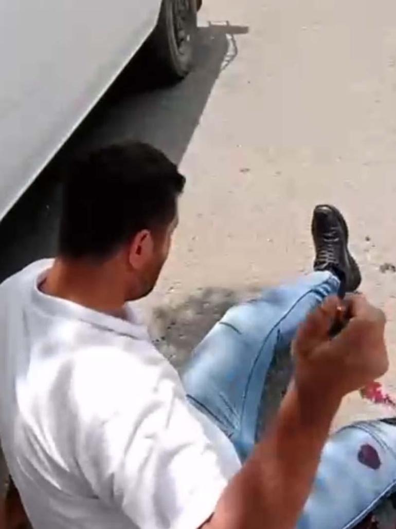 Kendisini rahatsız eden kişiyi bacağından yaralayıp sosyal medyada paylaştı; tutuklandı