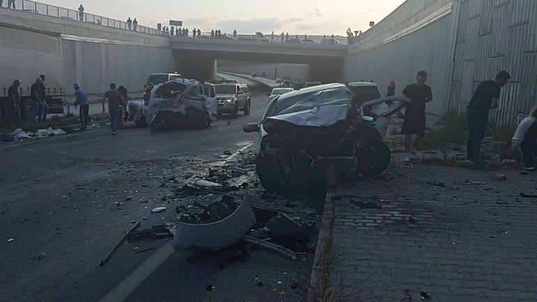 Kastamonuda 3 araç kazaya karıştı; 9 yaralı