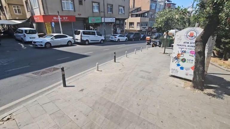 Kağıthanede fren yerine gaza bastı: 4 araca çarptı, 2 kişi yaralandı; o anlar kamerada