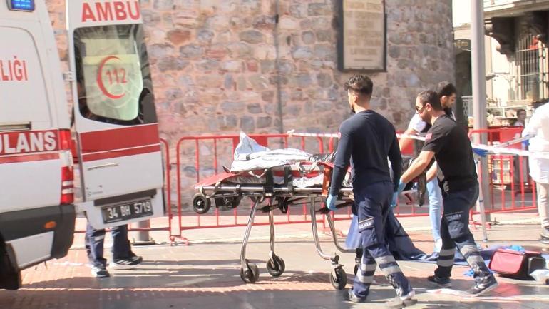 Galata Kulesinden düşen kişi hayatını kaybetti