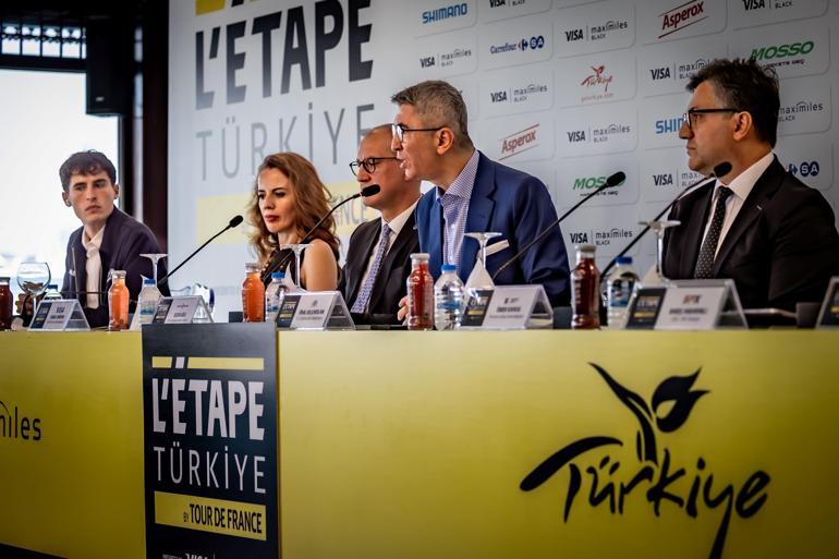 L’Étape Türkiye by Tour de France 2025 yarışının basın lansmanı yapıldı