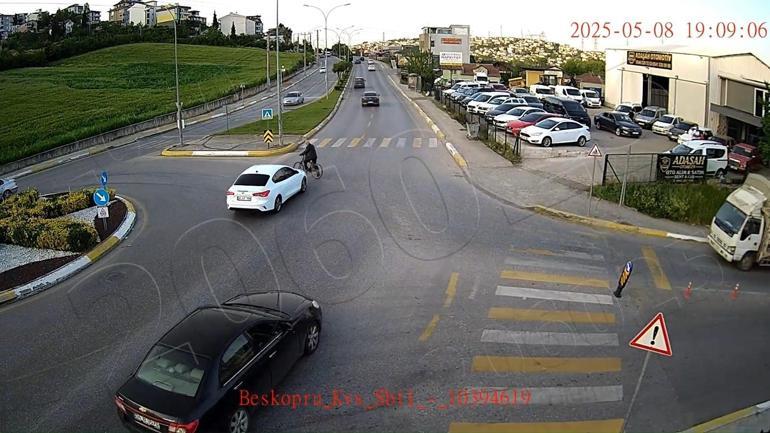 Sakaryadaki kazalar KGYS kamerasında