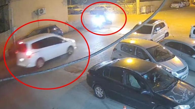 Polisin ‘Dur’ ihtarına uymayan motosikletli kaza yapınca yaya olarak kaçtı; o anlar kamerada