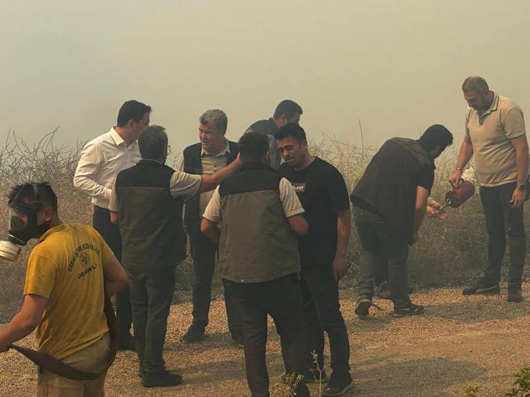 Bursada çıkan orman yangını kontrol altında