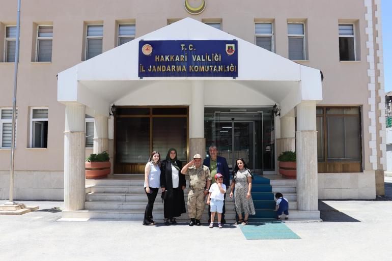 Özel gereksinimli Umutun askerlik hayali gerçek oldu