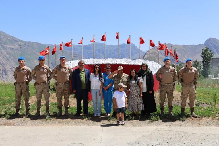 Özel gereksinimli Umutun askerlik hayali gerçek oldu