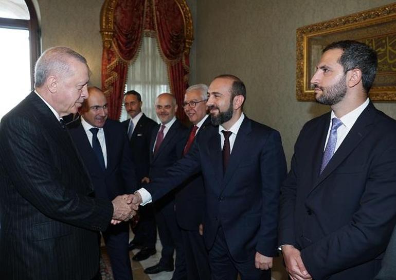 Cumhurbaşkanı Erdoğan, Ermenistan Başbakanı Paşinyanı kabul etti