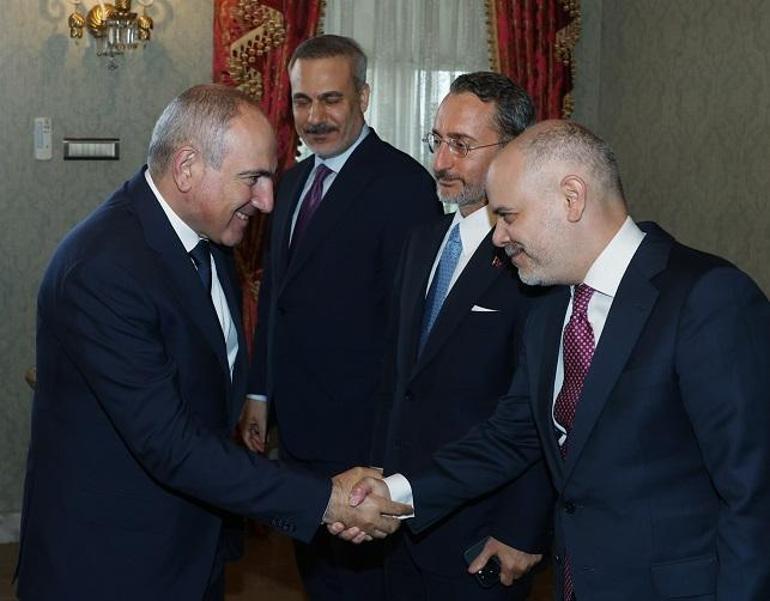 Cumhurbaşkanı Erdoğan, Ermenistan Başbakanı Paşinyanı kabul etti