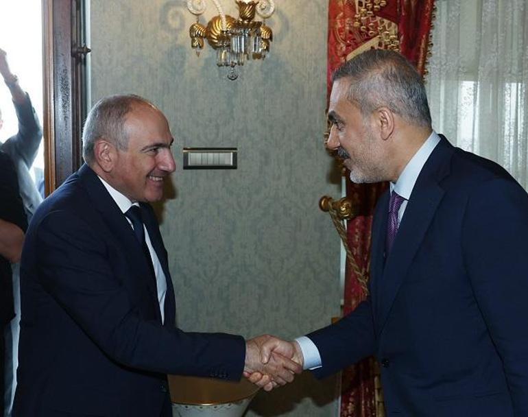 Cumhurbaşkanı Erdoğan, Ermenistan Başbakanı Paşinyanı kabul etti