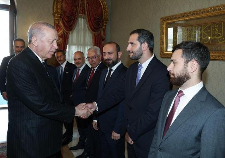 Cumhurbaşkanı Erdoğan, Ermenistan Başbakanı Paşinyanı kabul etti
