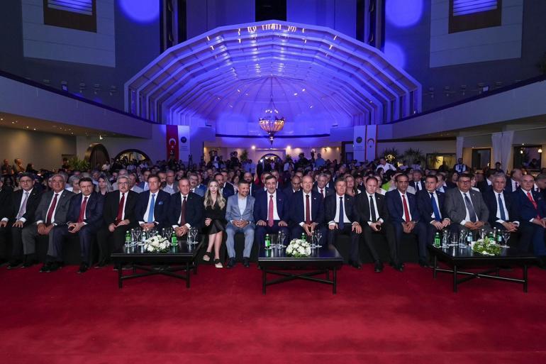 Cumhurbaşkanı Yardımcısı Yılmaz, KKTCde Cumhurbaşkanı Tatar ve Başbakan Üstel ile görüştü