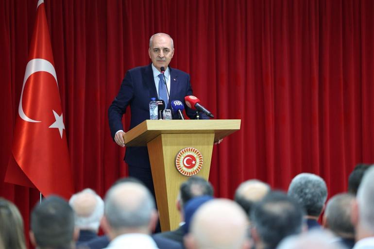 TBMM Başkanı Kurtulmuş: Orta Doğu’da bir insanın burnunun kanamasından rahatsızlık duyarız
