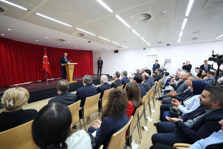 TBMM Başkanı Kurtulmuş: Orta Doğu’da bir insanın burnunun kanamasından rahatsızlık duyarız