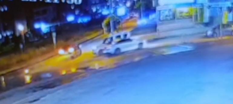 Edirnede 4 aracın karıştığı kaza kamerada