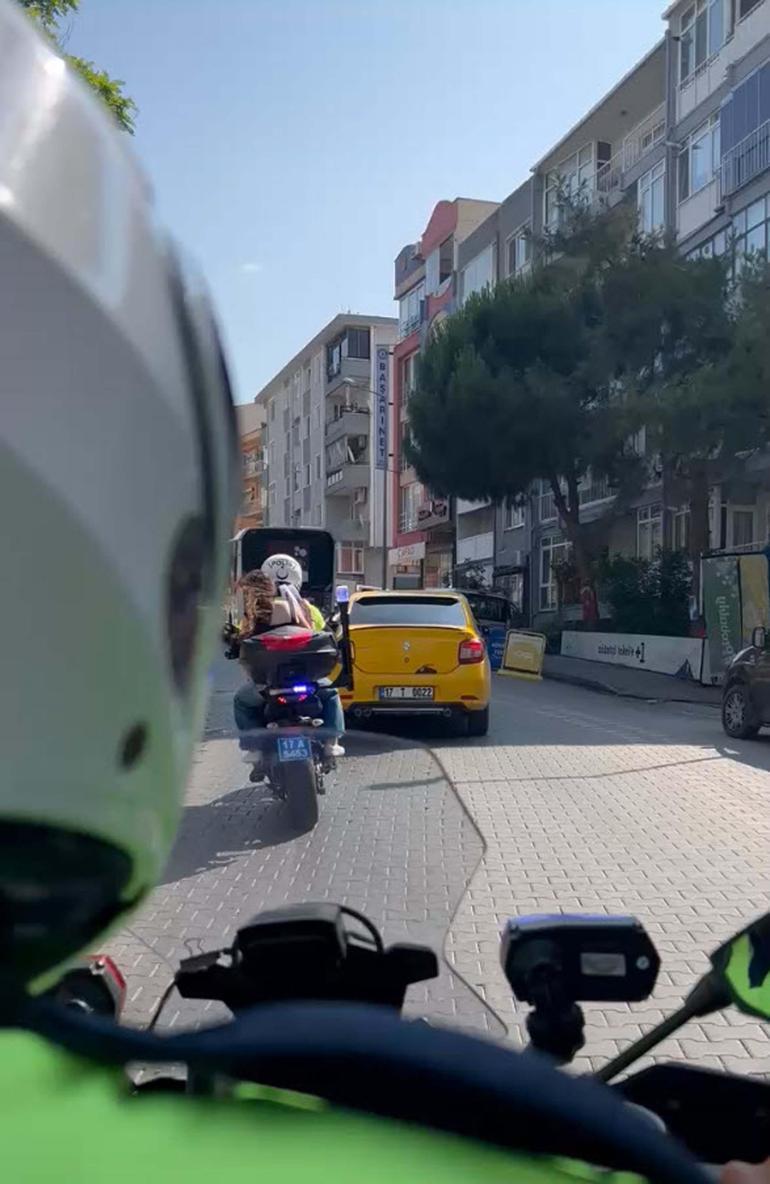 Çanakkalede sınava geç kalan öğrencileri polisler yetiştirdi