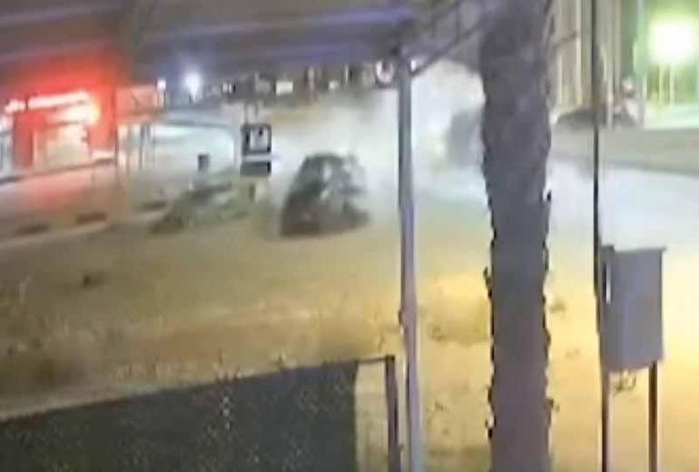 13 yaşındaki Helinin öldüğü kaza kamerada