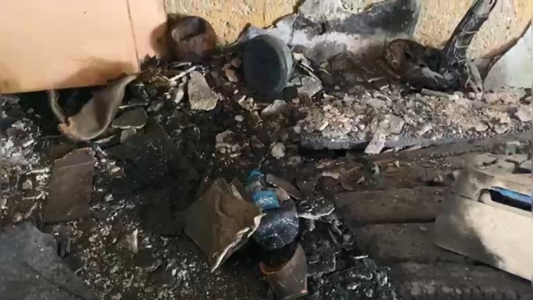 Sarıyerde garajı kundakladı; 1 kişiyi yaraladı gasbettiği motosikletle kaçarken yakalandı