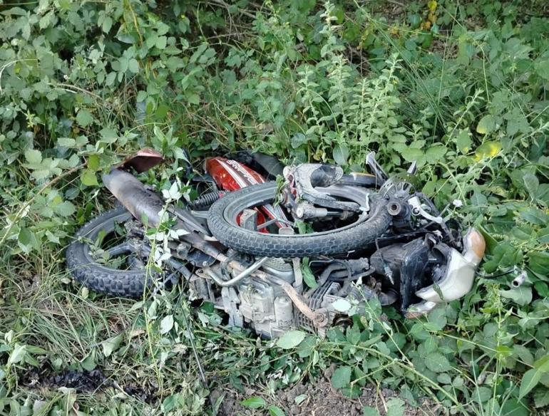 Otomobil ile çarpışan motosikletin sürücüsü öldü