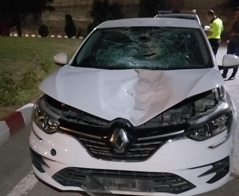 Gaziantepte otomobilin çarptığı yaya öldü