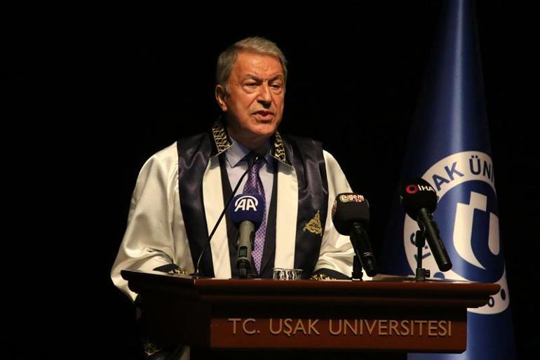 Uşak Üniversitesi’nden Hulusi Akar’a fahri doktora