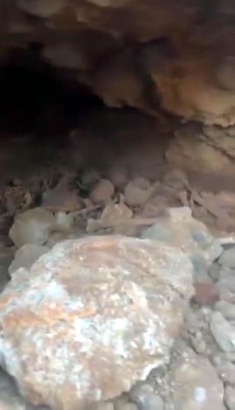 Kahramanmaraşta temel kazısında Roma dönemine ait 1500 yıllık kaya mezarı bulundu