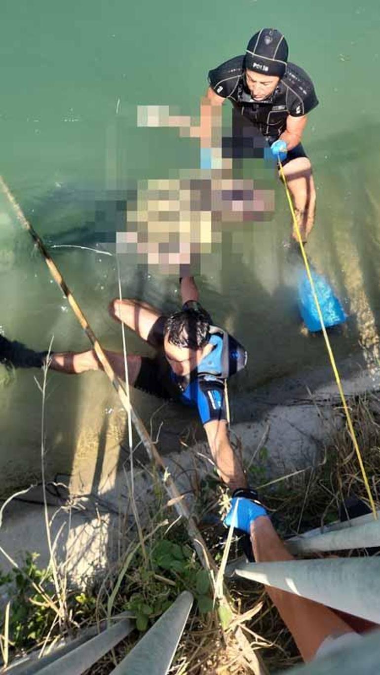Adanada sulama kanalında erkek cesedi bulundu