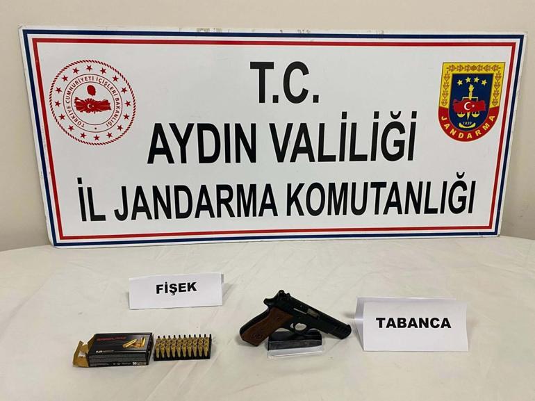 Aydında ruhsatsız silah operasyonu: 3 gözaltı