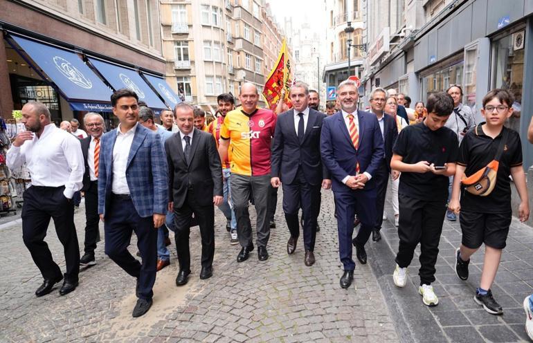 Manneken Pis heykeli, Galatasaray formasını giydi