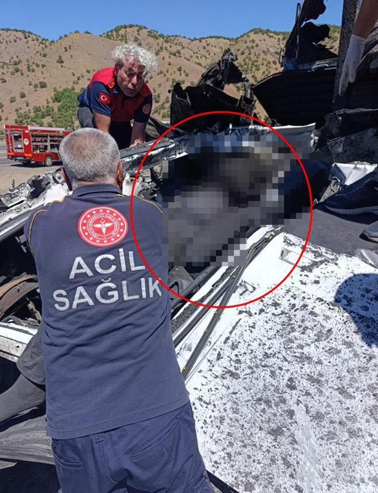 Şarampole devrilen TIRın şoförü öldü