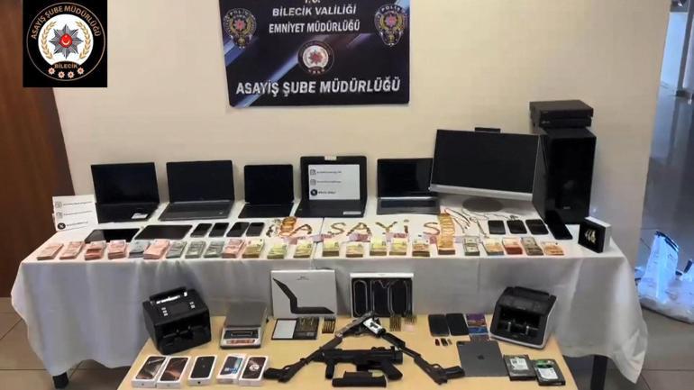 Bilecik merkezli suç örgütü operasyonuna 12 tutuklama