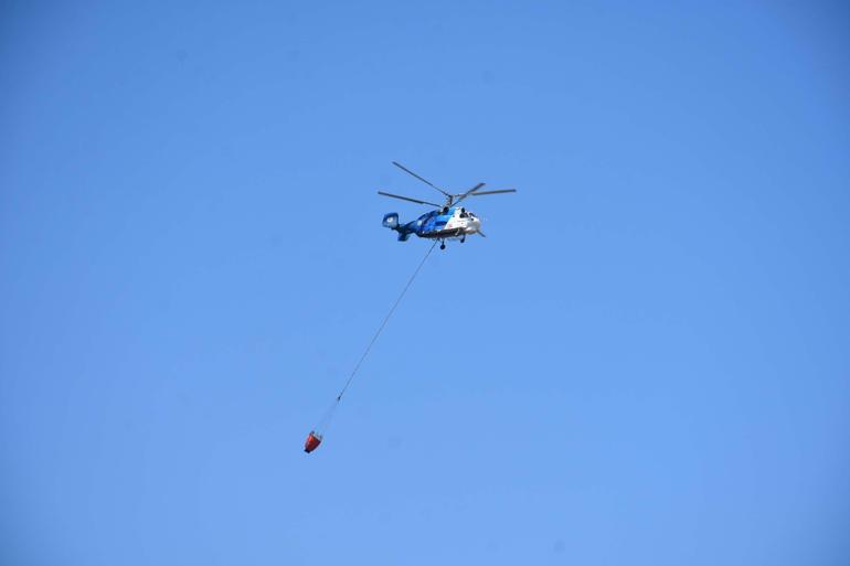 İzmirdeki orman yangını 2nci günde kontrol altında