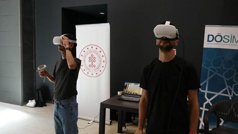 Samsunda VR teknolojisiyle tarihe sanal yolculuk