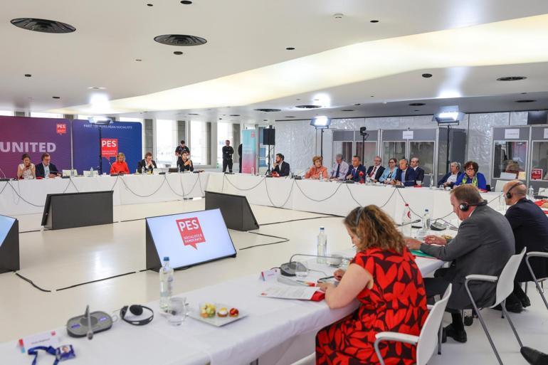 Özgür Özel, AB Konseyi Liderler Hazırlık Toplantısı’na katıldı