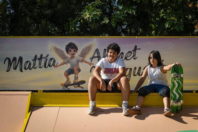 Mattia Ahmet Minguzzi Kaykay Parkı Ataşehir’de açıldı