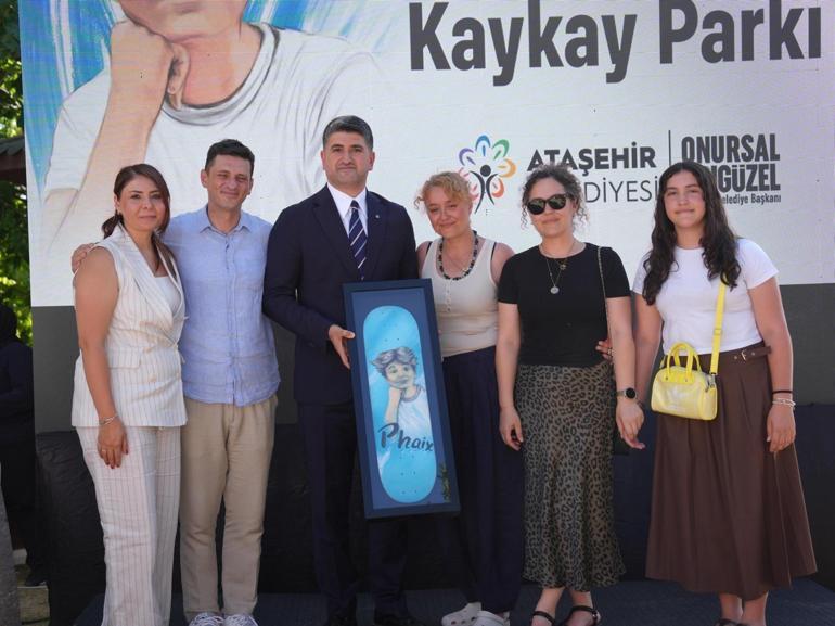 Mattia Ahmet Minguzzi Kaykay Parkı Ataşehir’de açıldı