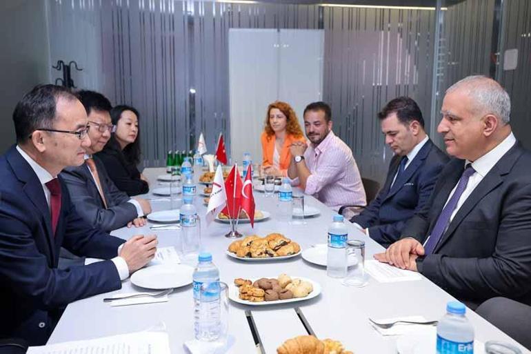 Çin Halk Cumhuriyeti Ankara Büyükelçisi Jiang Xuebinden DHAya ziyaret