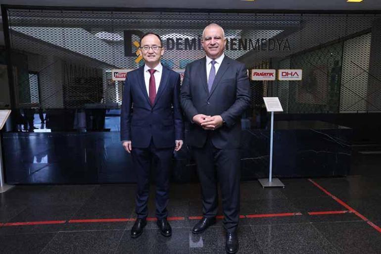 Çin Halk Cumhuriyeti Ankara Büyükelçisi Jiang Xuebinden DHAya ziyaret