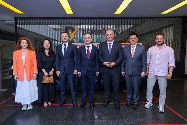 Çin Halk Cumhuriyeti Ankara Büyükelçisi Jiang Xuebinden DHAya ziyaret