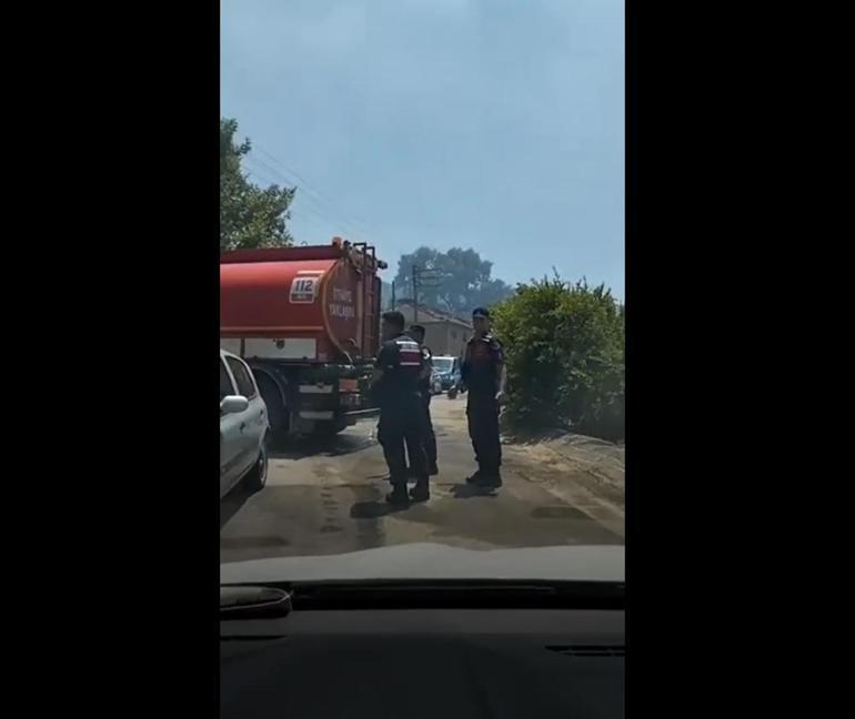 Bursa’da makilikte çıkıp ormana sıçrayan yangın kontrol altına alındı