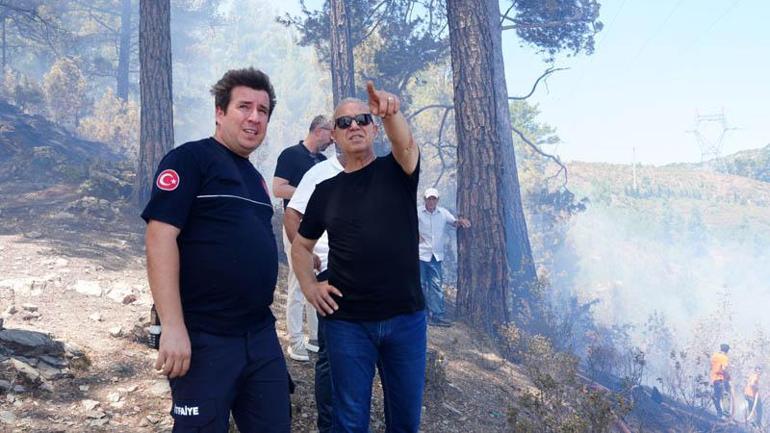 Antalyanın 3 ilçesinde 5 noktada çıkan yangınlar kontrol altında