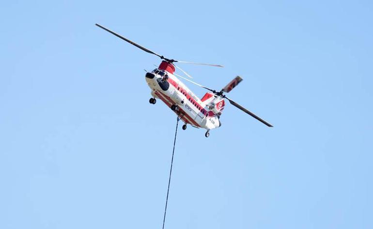 Antalyanın 3 ilçesinde 5 noktada çıkan yangınlar kontrol altında