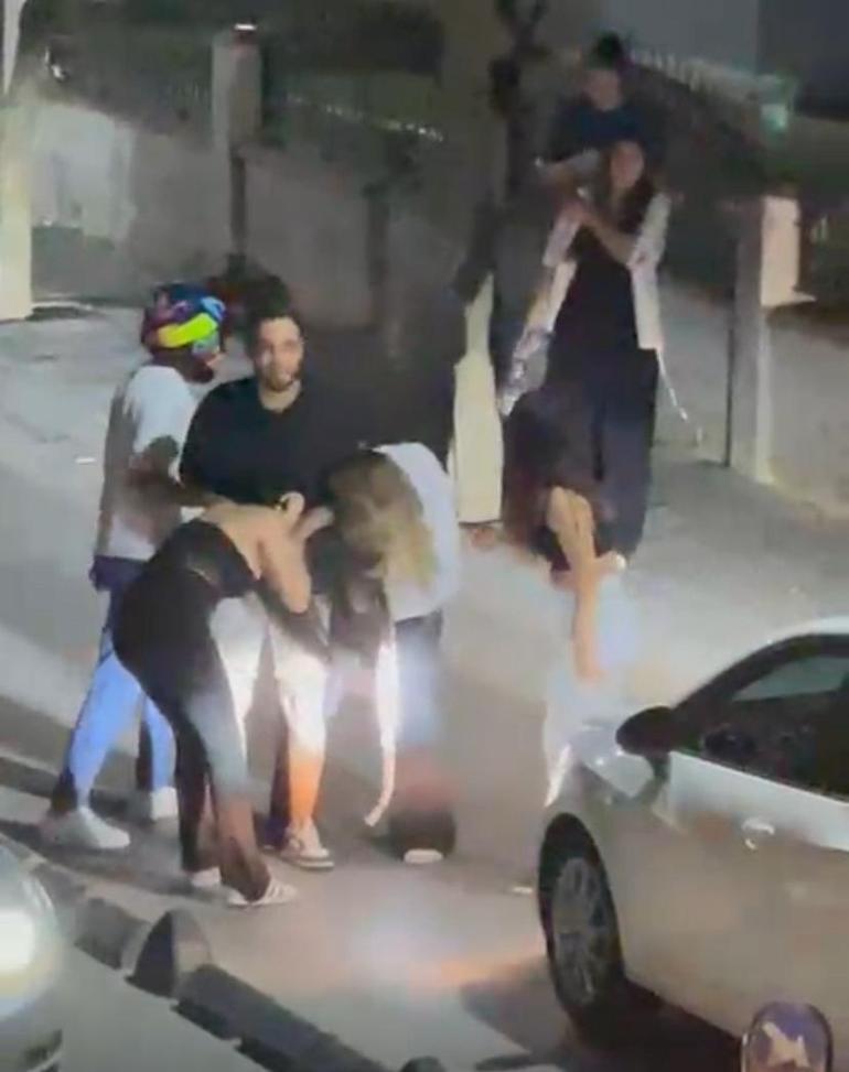 Kızların kavgası kamerada