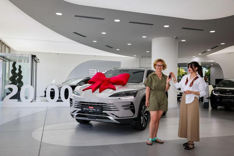 BYD’nin SEAL U modeli, 20 bininci teslimatına ulaştı