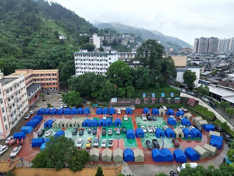 Çinin Guizhou eyaletinde sel nedeniyle yeniden acil durum ilan edildi