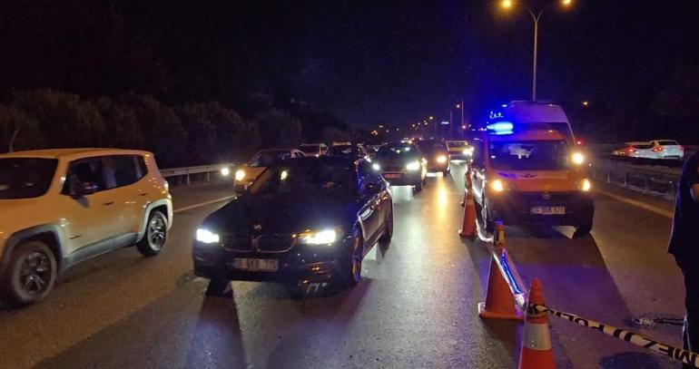 Sultanbeyli TEMde otomobilin çarptığı yaya hayatını kaybetti