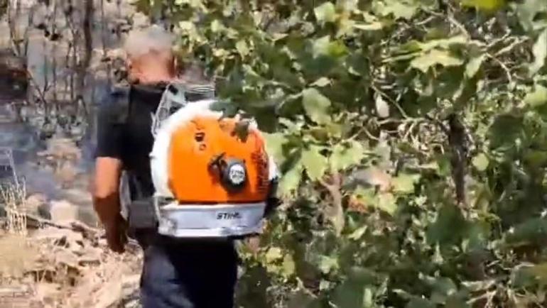 Mardin’deki örtü yangını kontrol altında