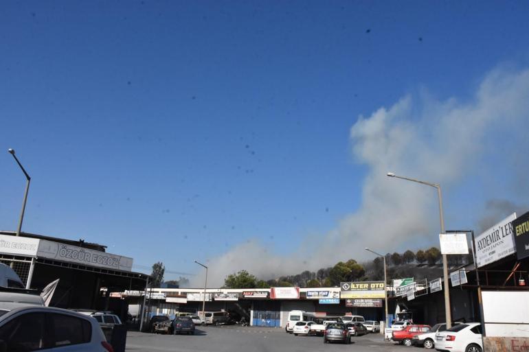 İzmirde 2 ayrı noktada orman yangını